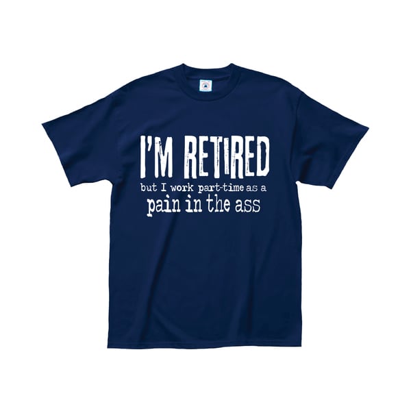 Men's L.a. Imprints Retired Tees 3XL Retired Pain in the Ass (Navy) Green