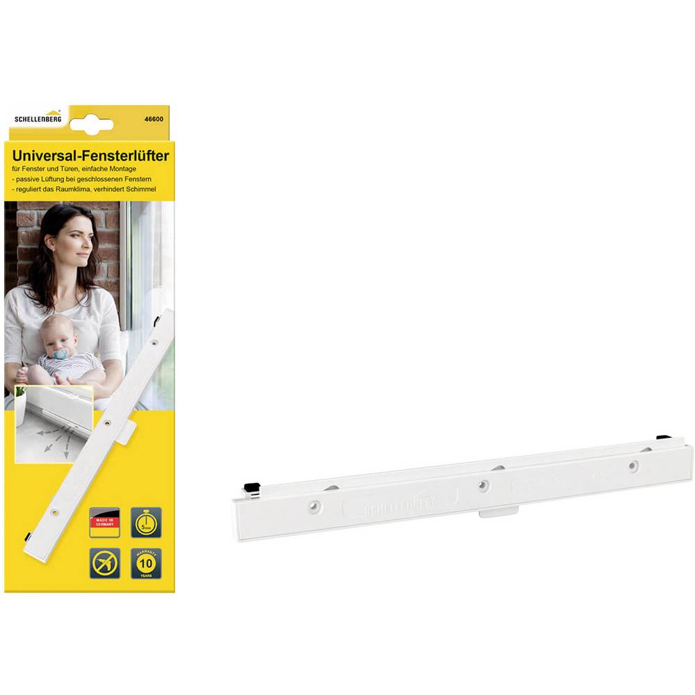Schellenberg 46600 Universal-FensterlÃ¼fter WeiÃ