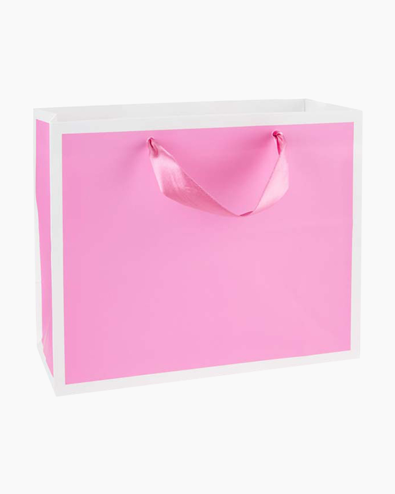 Hallmark Bubble Gum Pink Medium Gift Bag