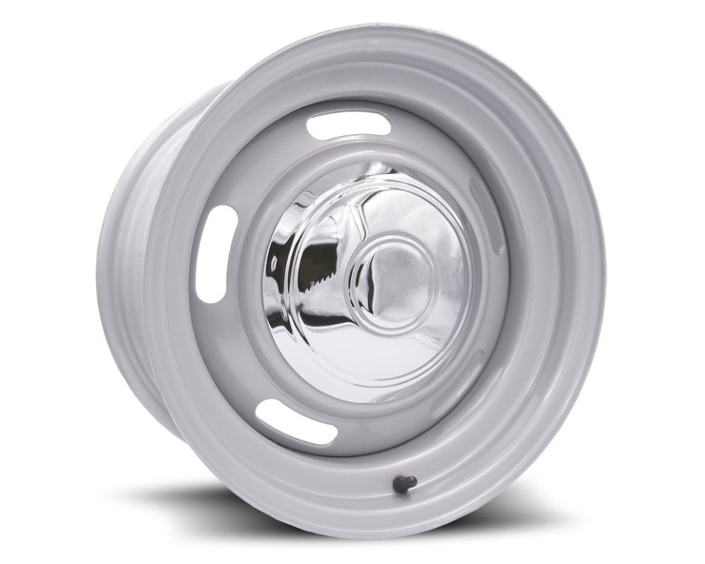 15x8 Allied 63 Series Rallye Silver Wheel 5x4.5/5x4.75 (-6mm)