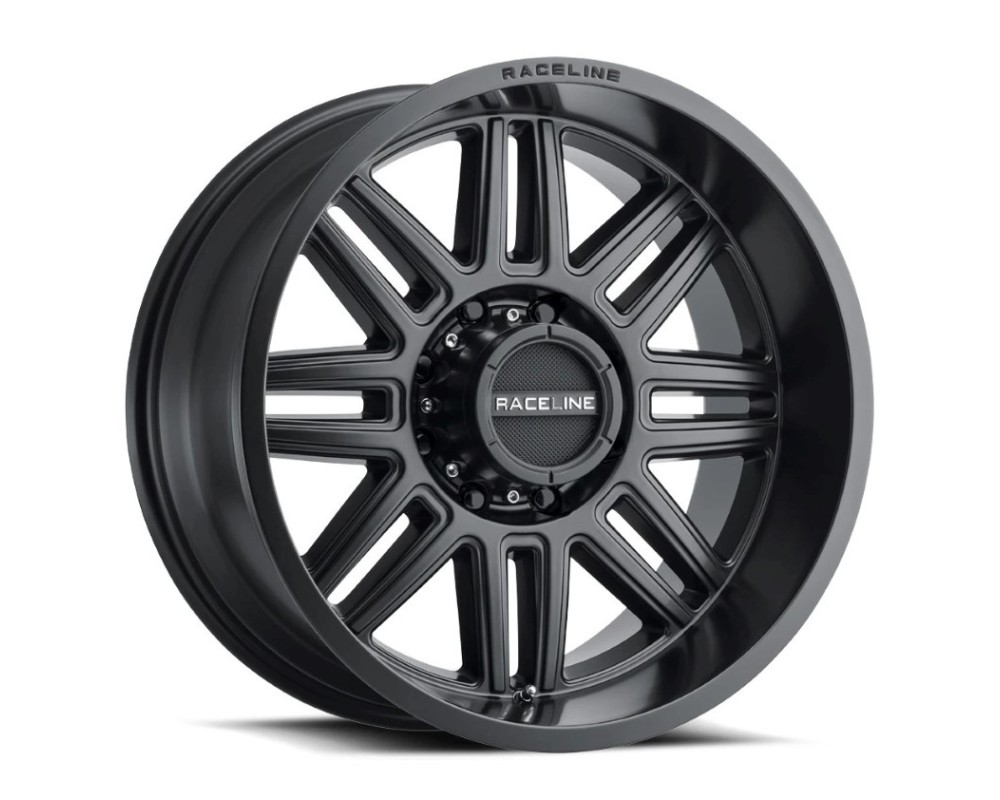 Raceline 948B-SPLIT 18  Cast Aluminum Wheel  SPLIT SATIN BLACK 18X9 8X170 -12mm
