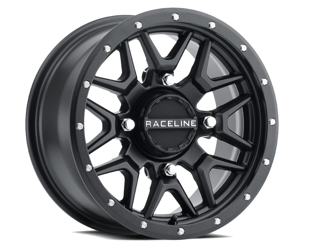 15x7 Raceline A94B Krank UTV Satin Black Wheel 4x156 (10mm)