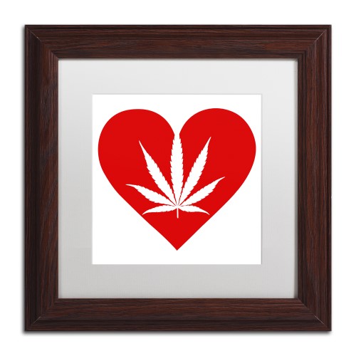 Potman 'Love Leaf' Matted Framed Art - 11