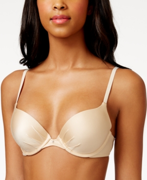 Maidenform Women's Comfort Devotion Tailored Plunge Push-up Bra 9442 - Latte 36D, Latte Lift
