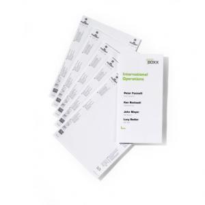 Durable INFO SIGN Printable Insert Sheets for 4804 10 Sheets Inserts