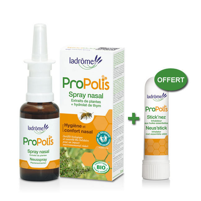 Duo Spray Nasal  La Propolis + Stick'nez OFFERT