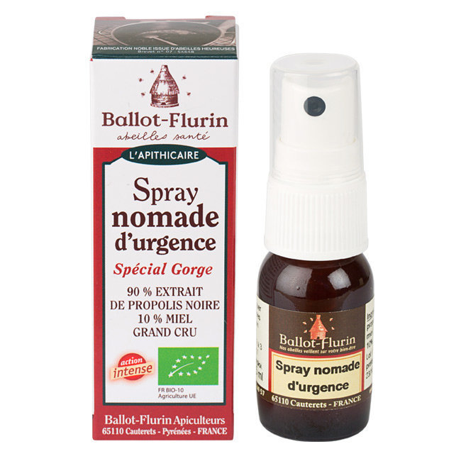 Spray Nomade D'urgence à La Propolis - 15 ML - Ballot-Flurin