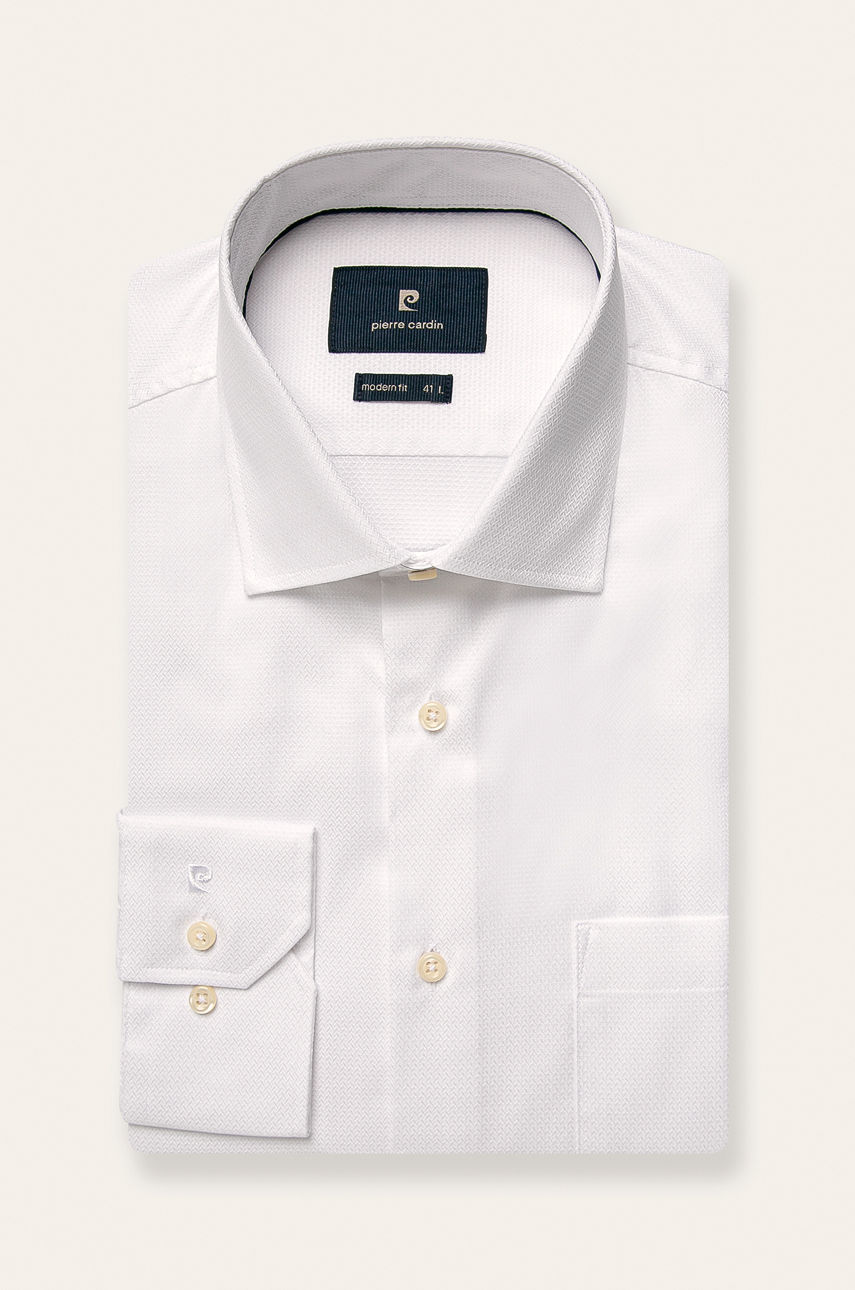 Pierre Cardin Cămașă 5797/000/27000 Alb Modern Fit