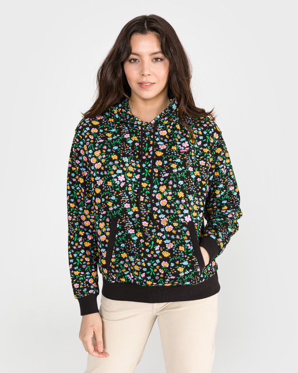 Levi's Unbasic Hoodie Floral Meteorite - Multi Colour (74318-0036)