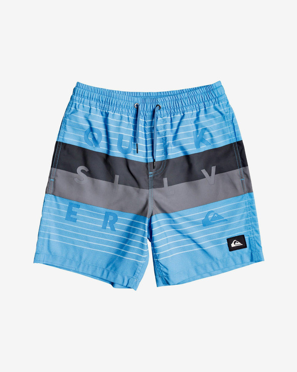 Quiksilver Word Block Volley 15 Boardshorts Blithe
