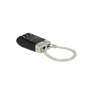 Navilock - USB-Anschluss-Sicherheitsschloß - Schwarz (20647)