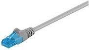 Wentronic Goobay - Patch-Kabel - RJ-45 (M) Bis RJ-45 (M) - 7,5m - UTP - CAT 6a - Halogenfrei, Ohne Haken, Verseilt - Grau (55424)