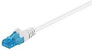Wentronic Goobay - Patch-Kabel - RJ-45 (M) Bis RJ-45 (M) - 2 M - UTP - CAT 6a - Halogenfrei, Ohne Haken, Verseilt - Weiß (59826)