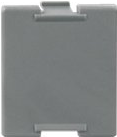 Rutenbeck PP-BK - Blindabdeckung - Grau, RAL 7035