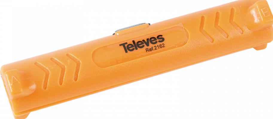 Televes Coaxial Cable Stripper for Stripping RG6/CT100/WF100 Size Cable