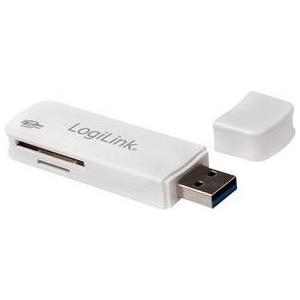 LogiLink CR0034A Card Reader USB 3.2 Gen 1 (3.1 Gen 1) White