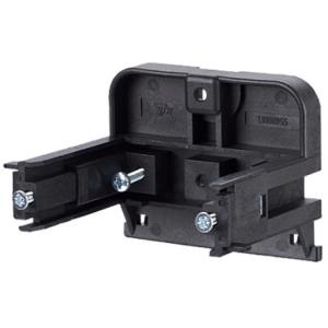 Montagehalter - Schwarz - Für Kabelkanaleinbau 55 Mm
