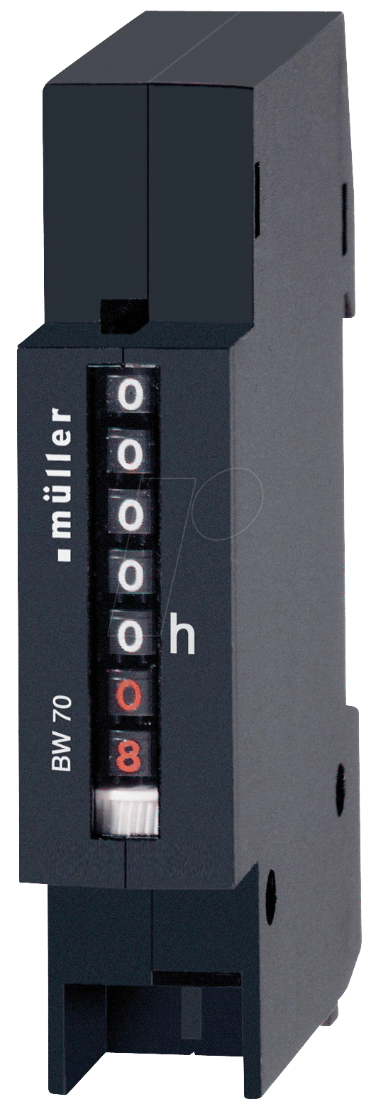 MÃ¼ller BW 70.18 230V 50Hz BetriebsstundenzÃ¤hler RollenzÃ¤hlwerk