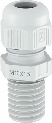 OBO Bettermann 2022947 V-TEC VM Cable Gland 1.5 Mm Light Grey PA IP68