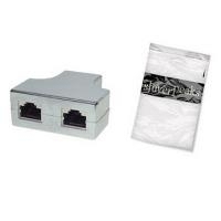 Shiverpeaks ?at5e RJ45-2x RJ45 - RJ45 - 2x RJ45 - Weiblich/weiblich - Gold - Grau (BS75003)