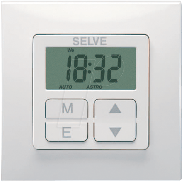 SELVE SEL 296500 - Rollladensteuerung, Zeitschaltuhr Mit Astro Programm (296500)