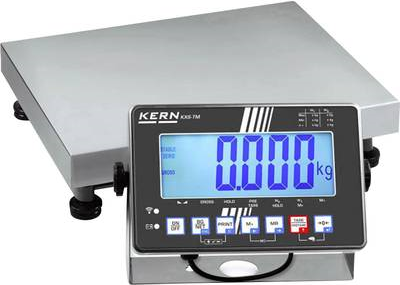 Kern Plattformsvg Vgningsomrde 15 Kg Lsbarhet 0.5 G 230 V Flerfrgad