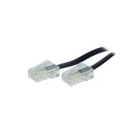 Good Connections - RJ12 Western Verbindungskabel - RJ-12 (M) - RJ-12 (M) - 6 M - Schwarz (TA6-06)