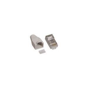 Good Connections Alcasa Electronik - Netzwerkanschluss - RJ-45 (M) - Abgeschirmt - CAT 5e - Gepresst (MOD-L5)