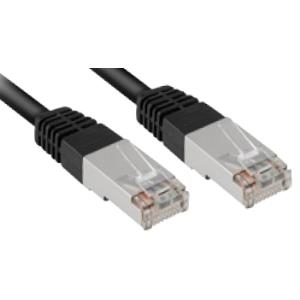 Sharkoon - Patch-Kabel - RJ-45 (M) Bis RJ-45 (M) - 1,5m - SFTP - CAT 5e - Schwarz (4044951017713)