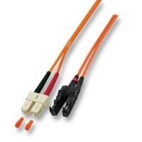 Good Connections Alcasa GOOD CONNECTIONS - Patch-Kabel - E2000 Multi-Mode (M) - SC Multi-Mode (M) - 0.5 M - Glasfaser - 50/125 Mikrometer - OM4 (LW-80