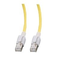 Good Connections - Patch-Kabel - RJ-45 (M) - RJ-45 (M) - 50 Cm - SFTP, PiMF - CAT 6 - Glatt, Halogenfrei, Mit Knickschutz - Gelb (8060-L005Y)