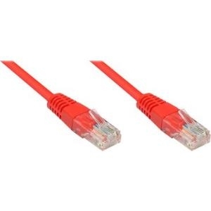 Good Connections Alcasa GOOD CONNECTIONS - Patch-Kabel - RJ-45 (M) - RJ-45 (M) - 10 M - UTP - (Kategorie 5e) - Rot (805U-R100)