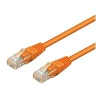 Good Connections - Patch-Kabel - RJ-45 (M) - RJ-45 (M) - 10 M - UTP - CAT 5e - Gepresst - Orange (805U-O100)