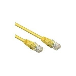 Good Connections Alcasa GOOD CONNECTIONS - Patch-Kabel - RJ-45 (M) - RJ-45 (M) - 10 M - UTP - (Kategorie 5e) - Gelb (805U-Y100)