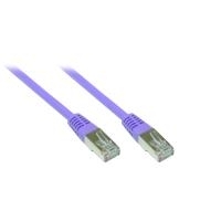 Good Connections Alcasa GOOD CONNECTIONS - Patch-Kabel - RJ-45 (M) - RJ-45 (M) - 10 M - SFTP - (Kategorie 5e) - Violett (855V-100)