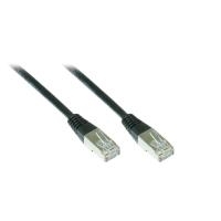 Good Connections Alcasa GOOD CONNECTIONS - Patch-Kabel - RJ-45 (M) - RJ-45 (M) - 1 M - SF/UTP - (Kategorie 5e) - Schwarz (855S-010)