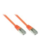 Good Connections Alcasa GOOD CONNECTIONS - Patch-Kabel - RJ-45 (M) - RJ-45 (M) - 0.5 M - SFTP - (Kategorie 5e) - Orange (855O-005)