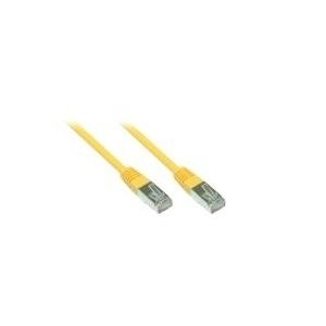 Good Connections Alcasa GOOD CONNECTIONS - Patch-Kabel - RJ-45 (M) - RJ-45 (M) - 0.3 M - SFTP - (Kategorie 5e) - Gelb (855Y-003)