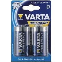 Varta Batterie Powerful Alkaline (Alkali Mono) LR 20 VHE (D) 1,5V, 2er Pack in Blister
