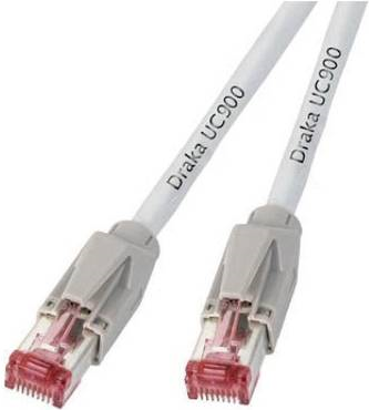 Hersteller: EFB Elektronik RJ45 Patchkabel S/FTP, Cat.6A, TM21, UC900, 5m, Weiß Das in Europa Gefertigte Cat.6A RJ45 Patchkabel Gewährleistet Sehr G