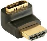 TECHLY - HDMI-Adapter - HDMI (M) Bis Mini HDMI (W) Gewinkelt - Schwarz (IADAP-HDMI-L)