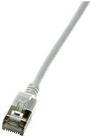 LogiLink Slim U/FTP Networking Cable Grey 0.5 M Cat6a U/FTP (STP)