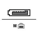 Alcatel-Lucent - Telefonadapter - SATA (M) Bis RJ-11 (M) (Packung Mit 10) - Fr Alcatel-Lucent 80XX, Premium DeskPhones 80XX, Premium DeskPhones S Seri thumbnail