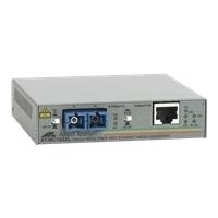 Allied Telesis at MC103XL - Medienkonverter - 100Mb LAN - 100Base-FX, 100Base-TX - SC Einzelmodus / RJ-45 - Bis Zu 15 Km - 1310 Nm