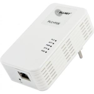 ALLNET ALL1681203 1200Mbit/s Eingebauter Ethernet-Anschluss Weiß 1Stück(e) PowerLine Netzwerkadapter (ALL1681203)