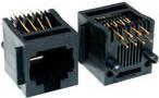 PCB Modular Jack RJ-45 MOD.JACK TOP-E 8P/8C (TD288)