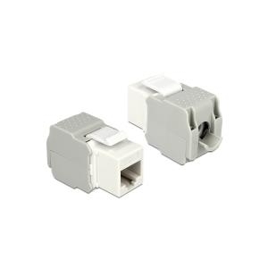 DeLOCK Keystone Module - Modulare Eingabe - RJ-45 - Weiß (86341)