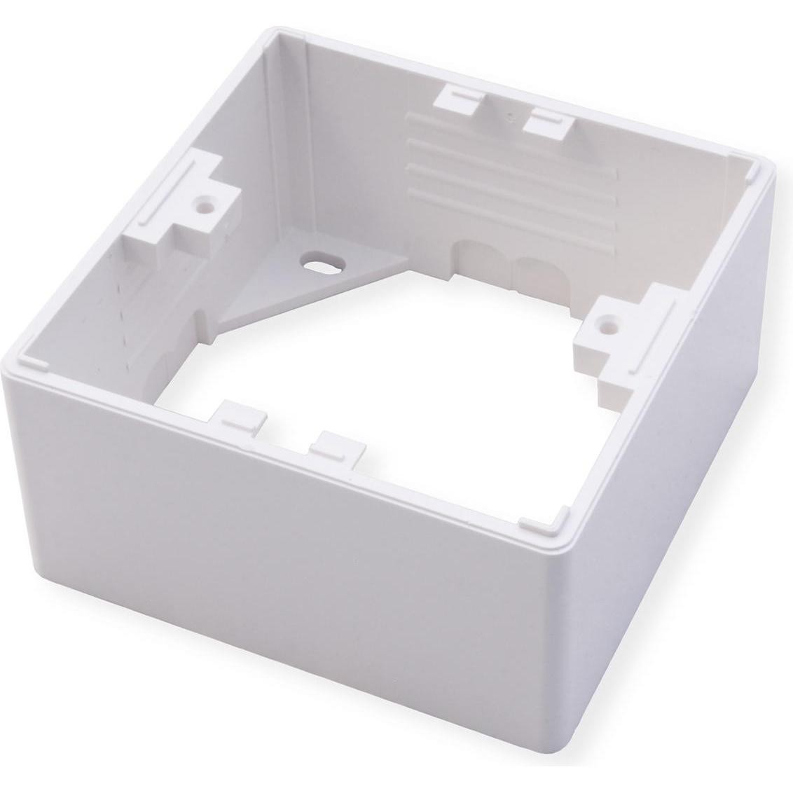 Aufputzgehuse Fr Datendose 80x80mm Reinwei Inkl. Abdeckrahmen (CKVDAP90)
