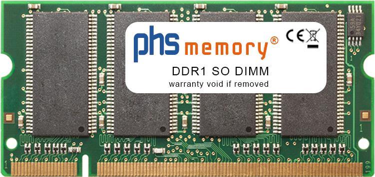 PHS-memory 512MB RAM Speicher Fr Acer TravelMate 2312 DDR1 SO DIMM 333MHz (SP126017)