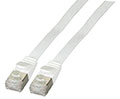 EFB ELEKTRONIK Flachkabel U/FTP Cat.6A RJ45 Weiss 025m K5545WS.025